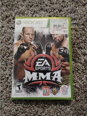 EA Sports MMA (Xbox 360) - Complete in Case CIB w/ Manual